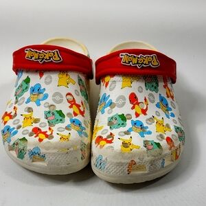 Pokemon Kids Clogs Unisex Size 1